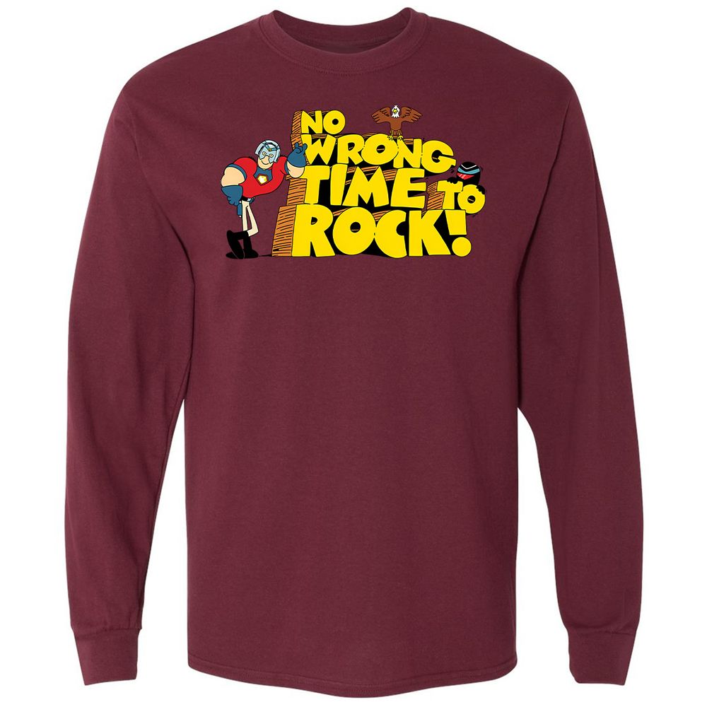 Long Sleeve T-Shirt - MH5NY32H - Maroon - 11