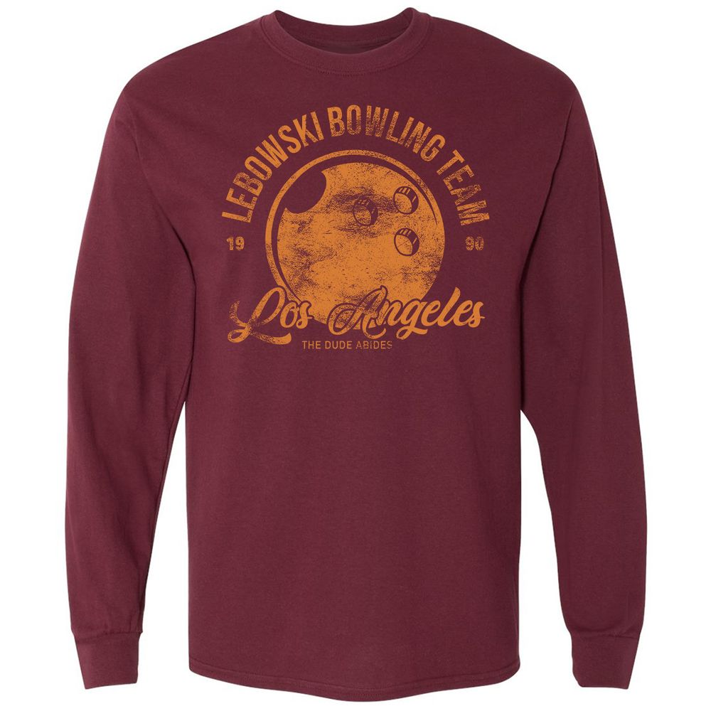Long Sleeve T-Shirt - 4MVC4883 - Maroon - 11
