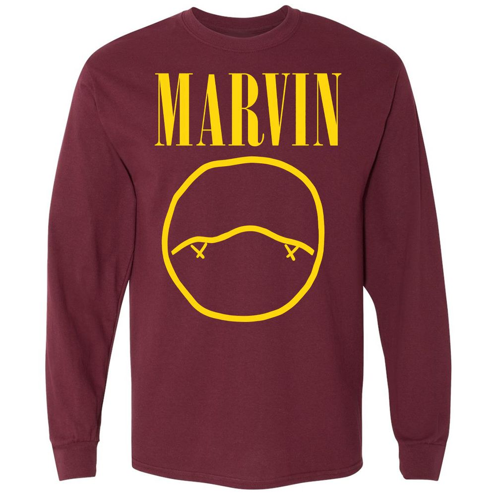 Long Sleeve T-Shirt - TPQQV14U - Maroon - 11