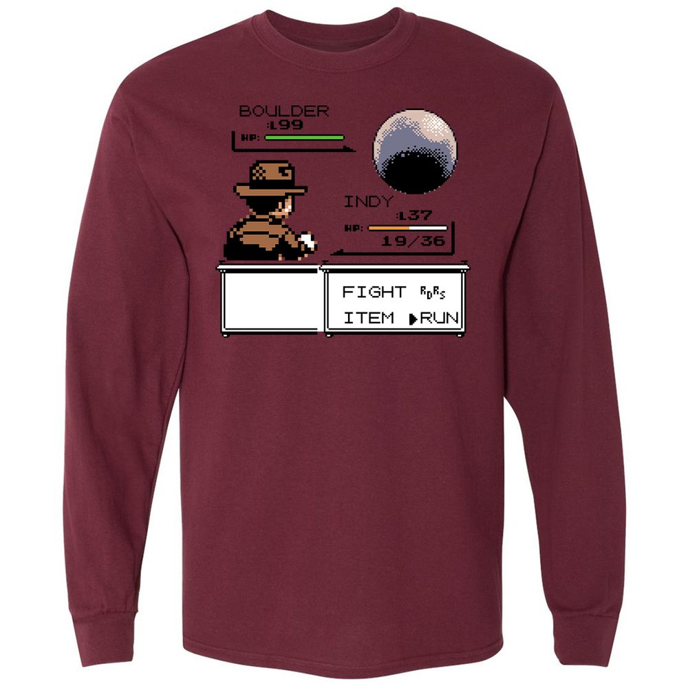 Long Sleeve T-Shirt - LBAB288T - Maroon - 11