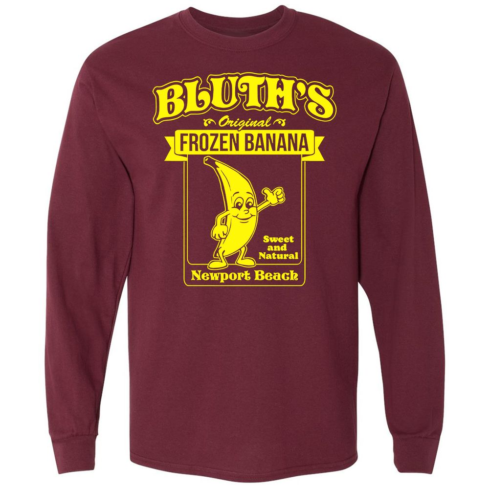 Long Sleeve T-Shirt - NXUG3X12 - Maroon - 11