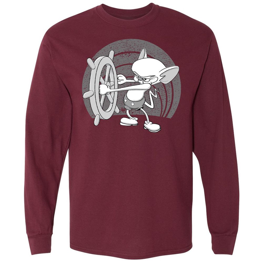 Long Sleeve T-Shirt - EWR9ARRX - Maroon - 11