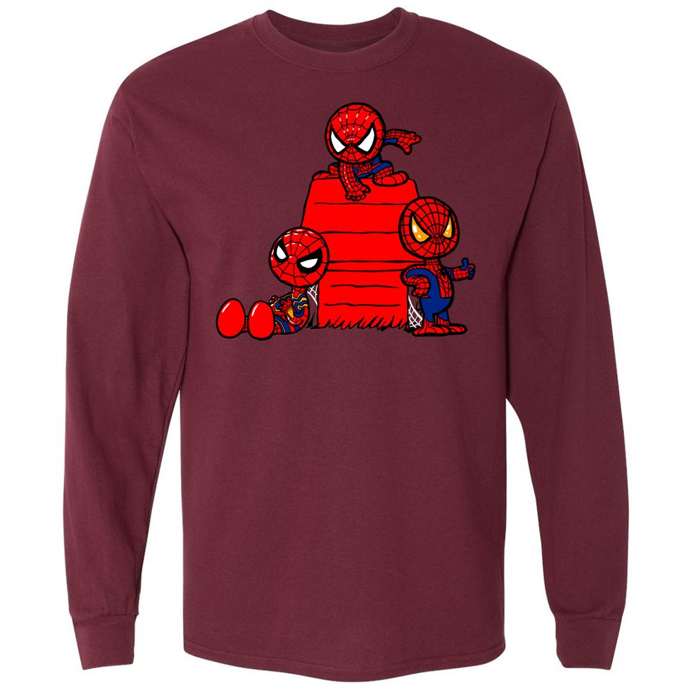 Long Sleeve T-Shirt - QGRRS42A - Maroon - 11