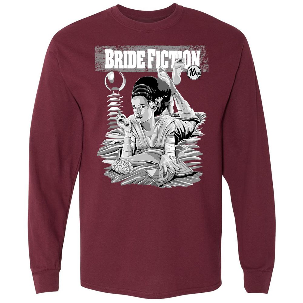 Long Sleeve T-Shirt - WSKE8STM - Maroon - 11