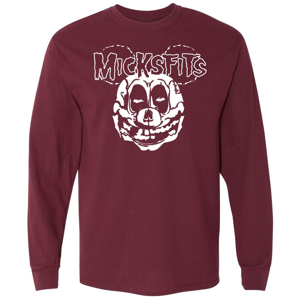 Long Sleeve T-Shirt - 1LUS2L2F - Maroon - 11