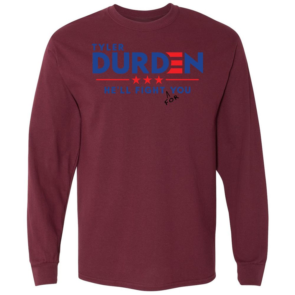 Long Sleeve T-Shirt - RDDHJ31B - Maroon - 11