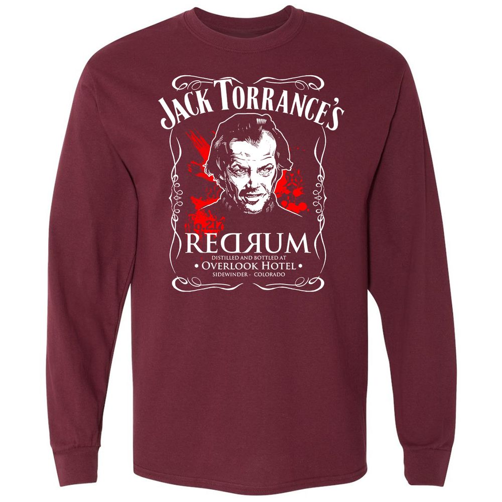 Long Sleeve T-Shirt - 8QLK8NRC - Maroon - 11