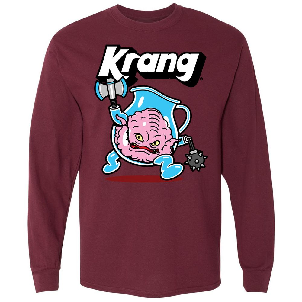 Long Sleeve T-Shirt - HB5GDPMB - Maroon - 11