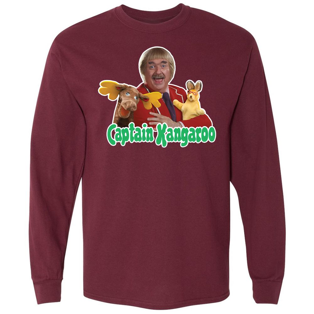 Long Sleeve T-Shirt - 7SUJGLZ2 - Maroon - 11
