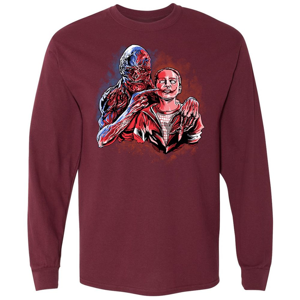 Long Sleeve T-Shirt - U8CU893N - Maroon - 11