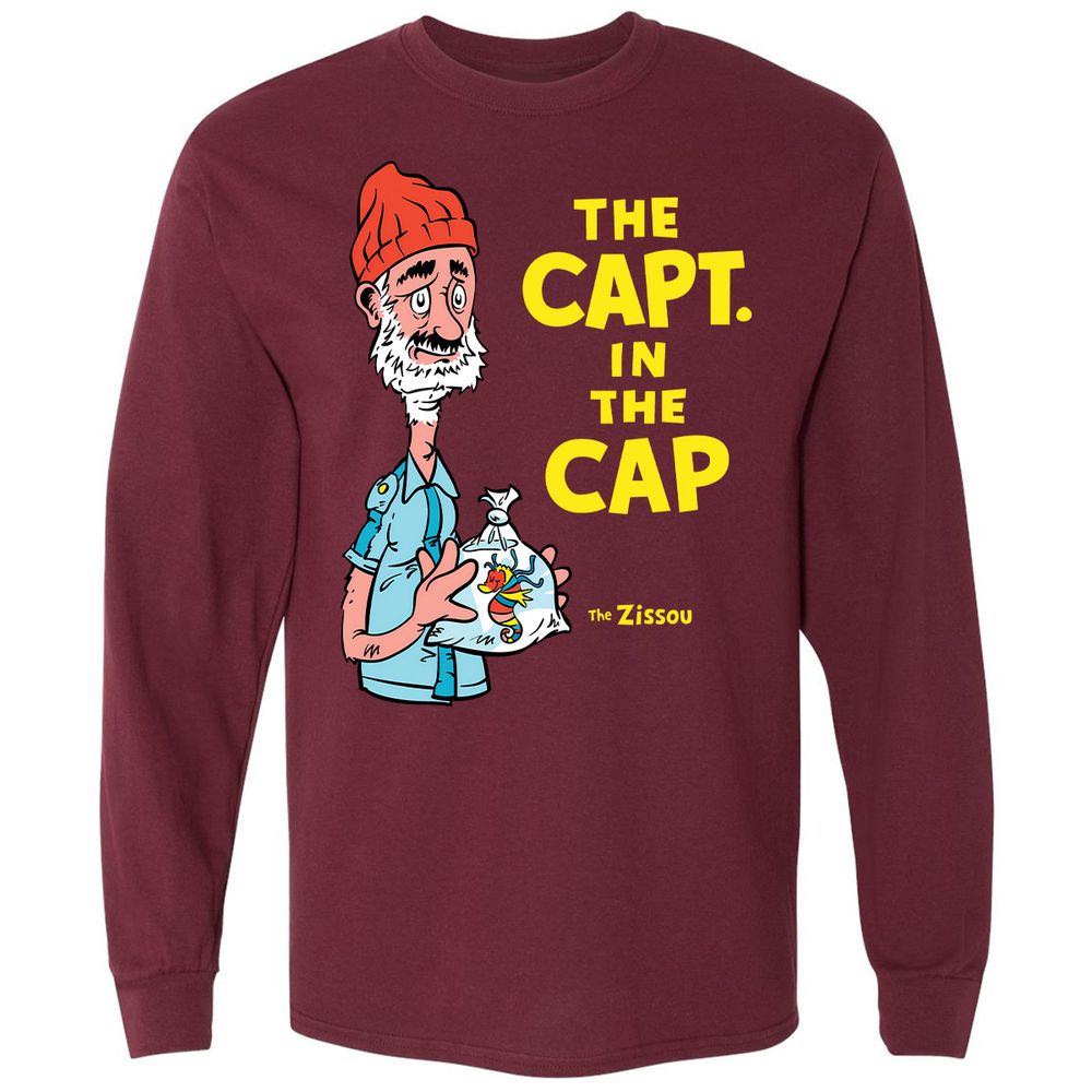 Long Sleeve T-Shirt - QVAWU8S6 - Maroon - 11