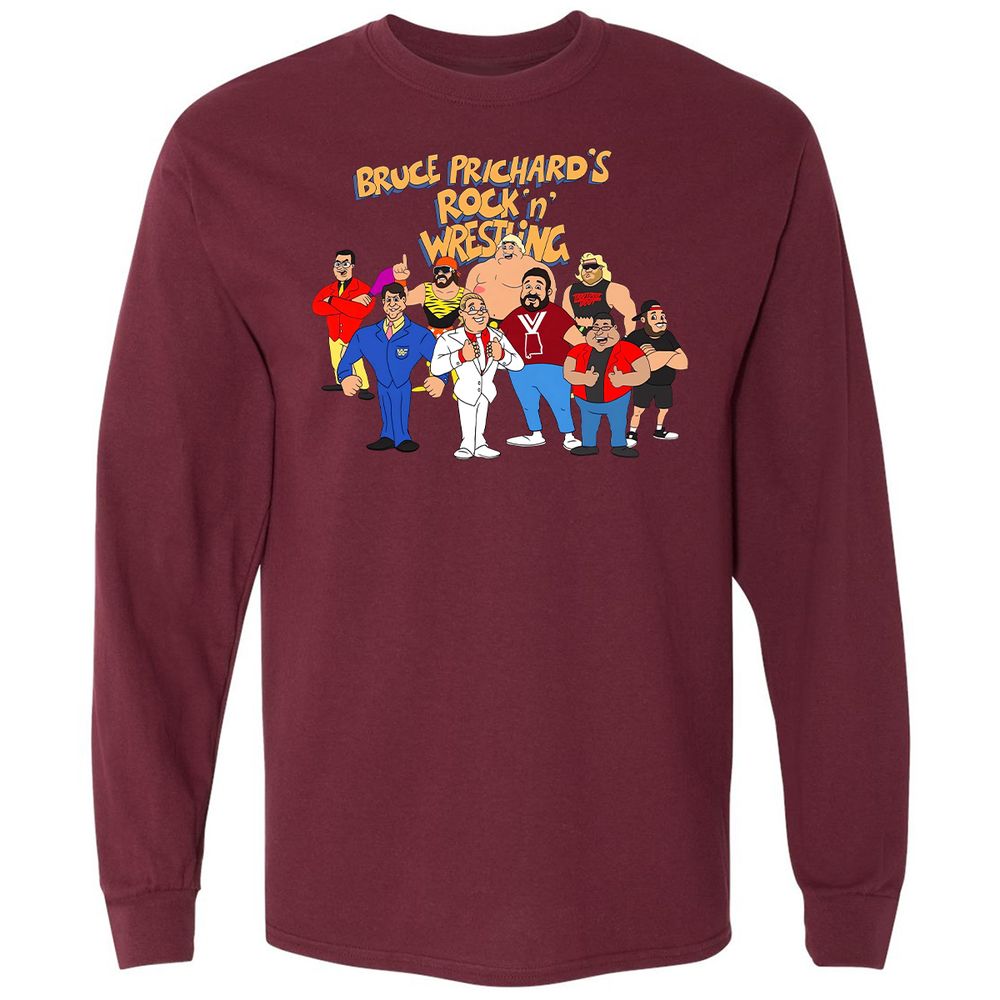 Long Sleeve T-Shirt - EQ35LF3J - Maroon - 11