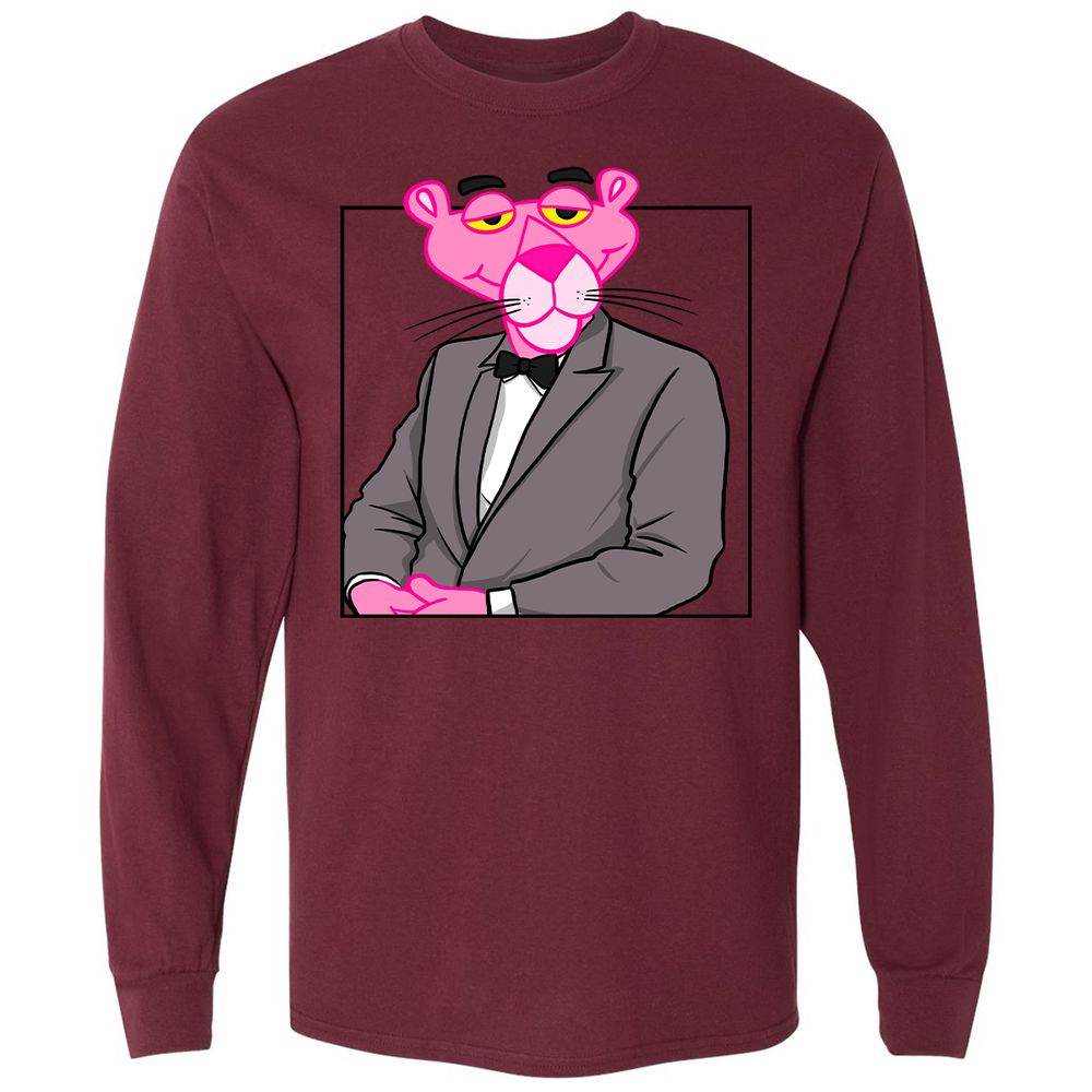 Long Sleeve T-Shirt - K2TCW4H3 - Maroon - 11