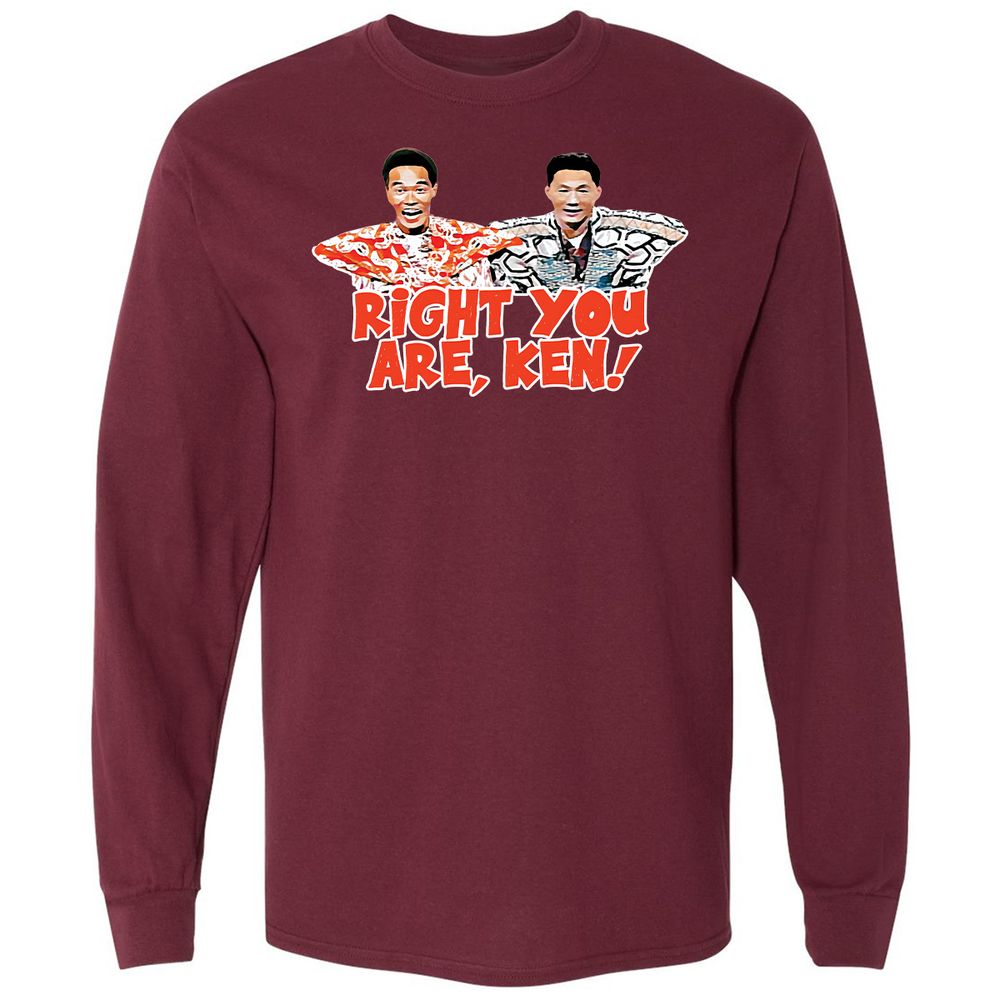 Long Sleeve T-Shirt - 2ZEUXM83 - Maroon - 11