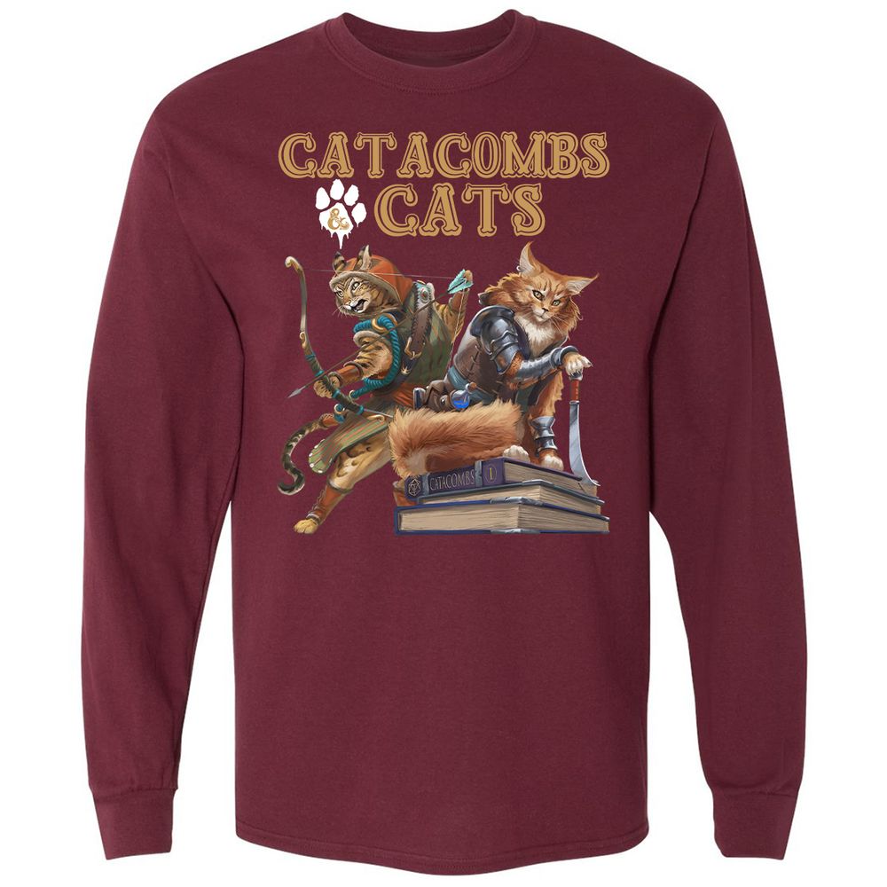 Long Sleeve T-Shirt - ZQMR66SQ - Maroon - 11