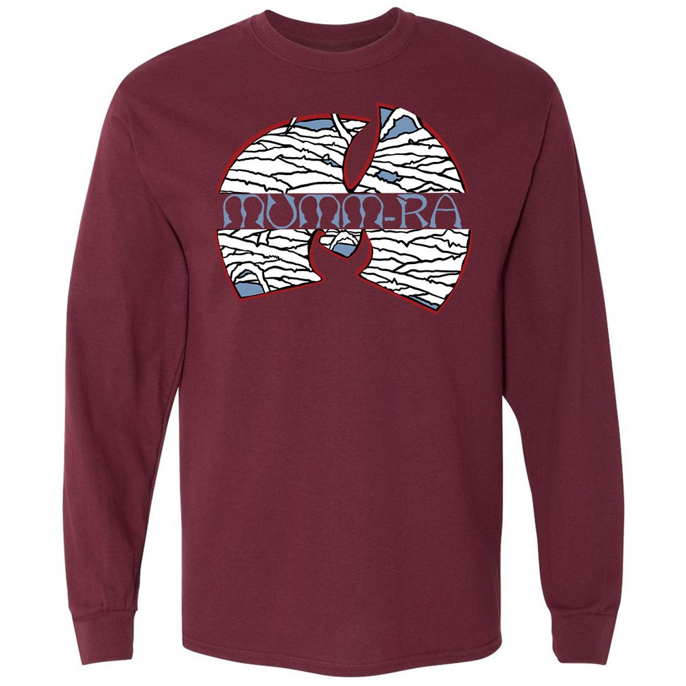 Long Sleeve T-Shirt - 965JYUDZ - Maroon - 11