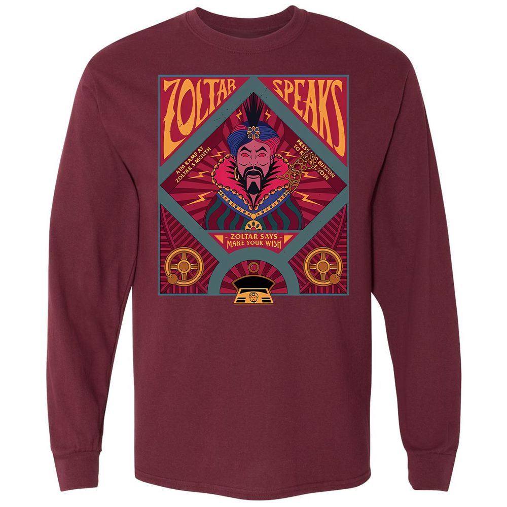Long Sleeve T-Shirt - 4QLJPFDK - Maroon - 11