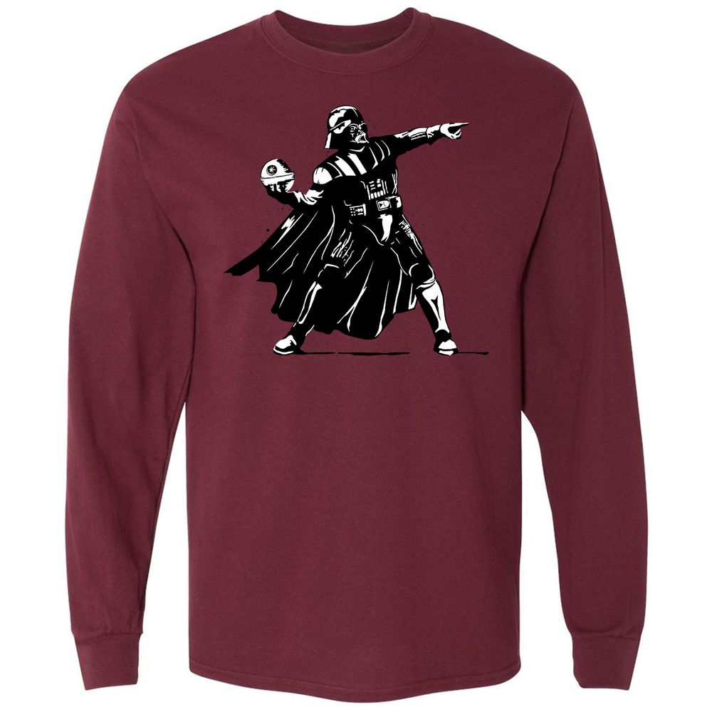 Long Sleeve T-Shirt - NTND3BRB - Maroon - 11