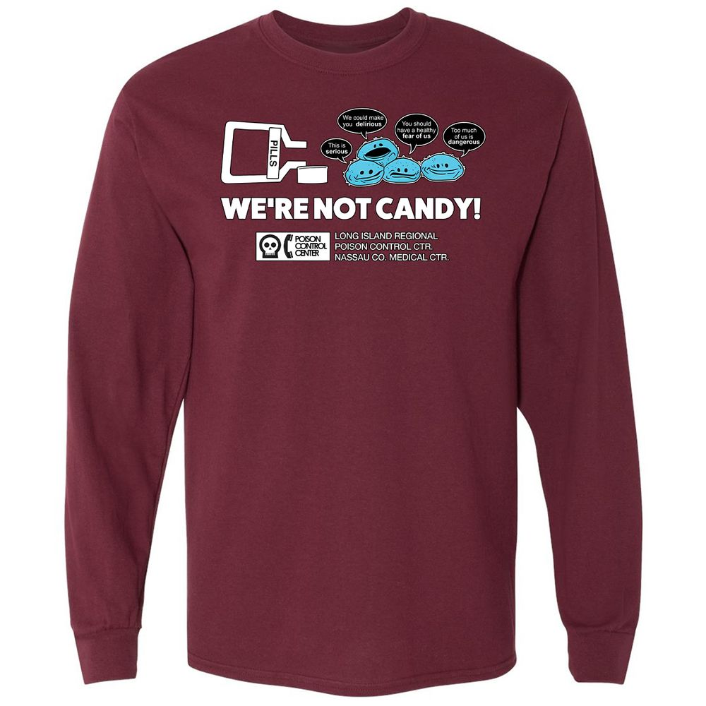 Long Sleeve T-Shirt - A3KMCXHD - Maroon - 11