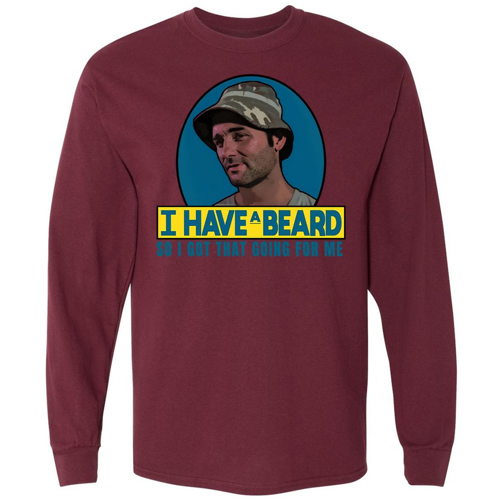 Long Sleeve T-Shirt - LSFAL6HJ - Maroon - 11