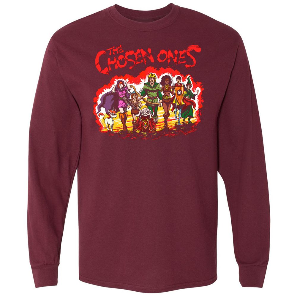 Long Sleeve T-Shirt - H18SE12K - Maroon - 11