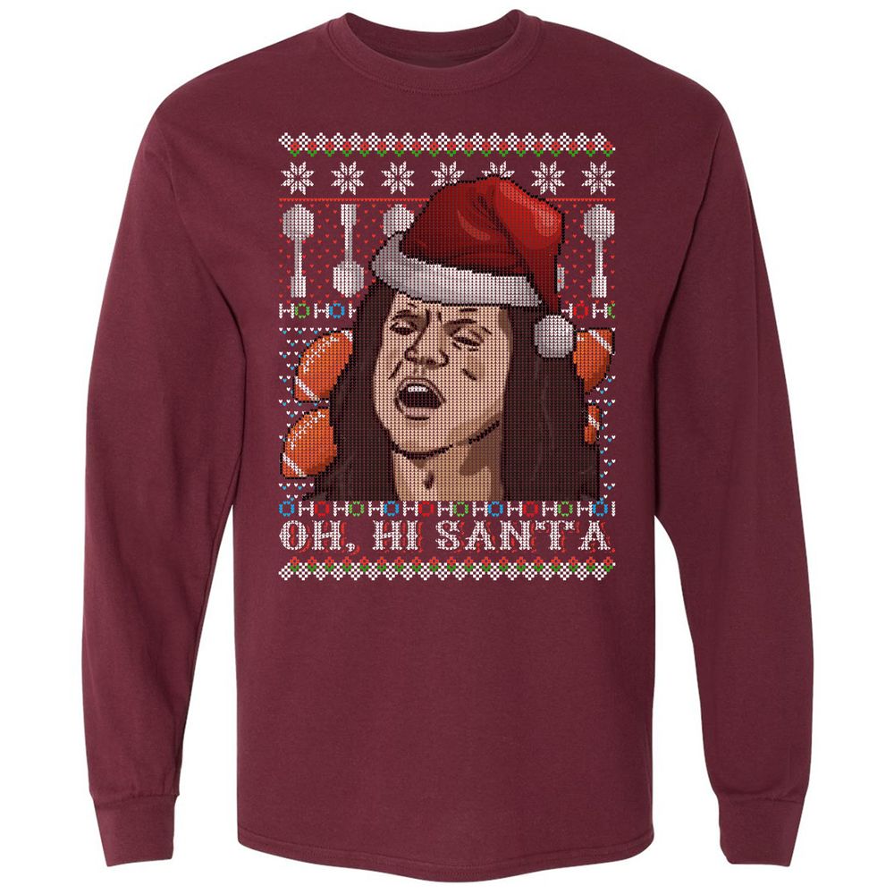 Long Sleeve T-Shirt - 7BUP37FG - Maroon - 11