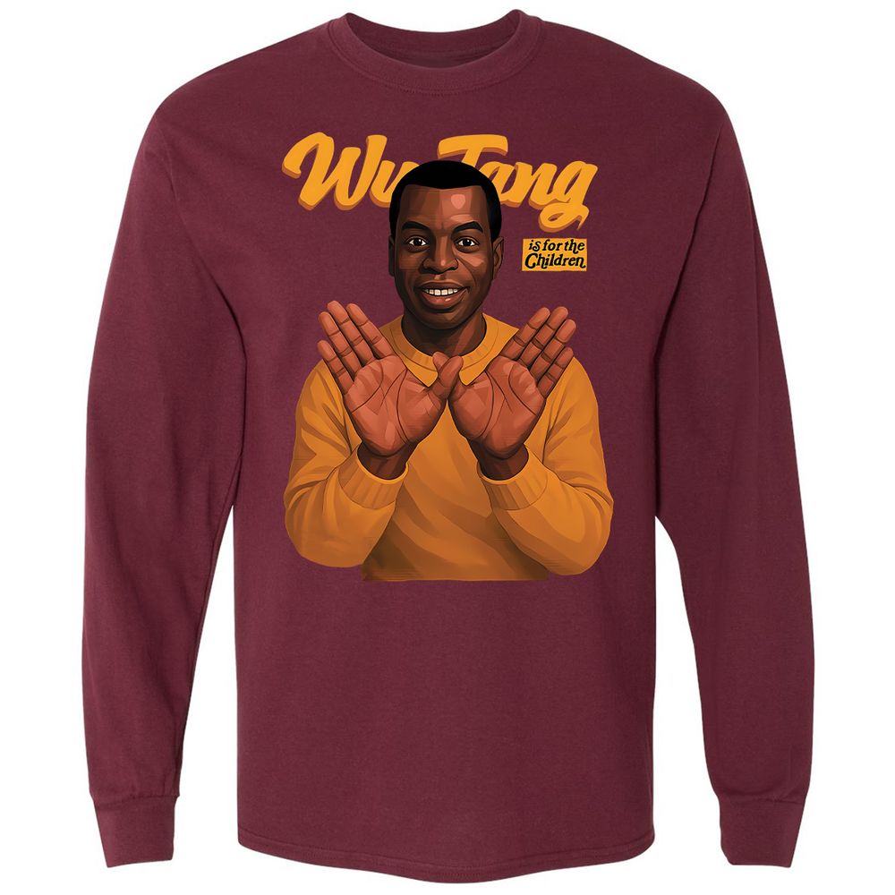 Long Sleeve T-Shirt - ARENTR8Y - Maroon - 11