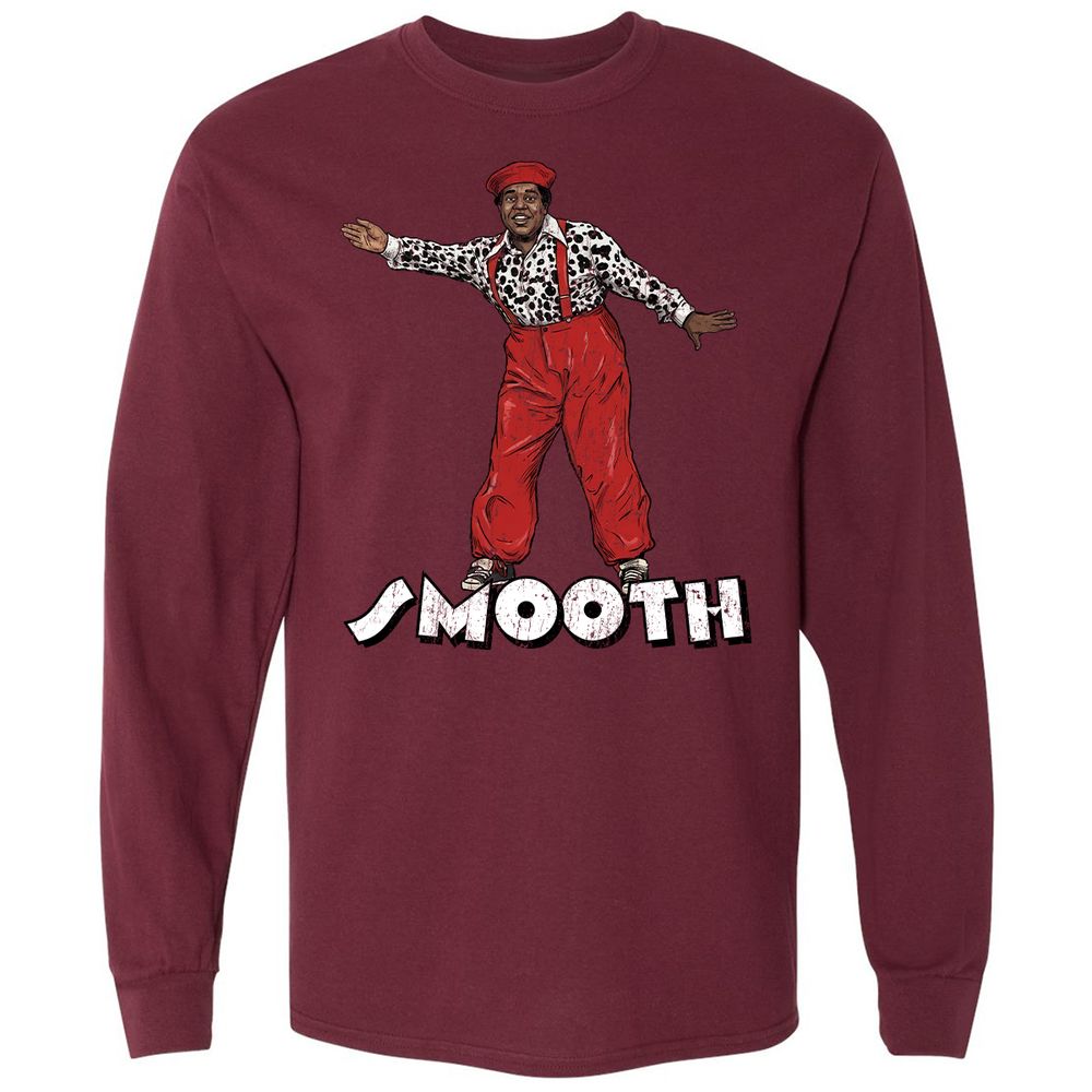 Long Sleeve T-Shirt - UH4FHU7M - Maroon - 11