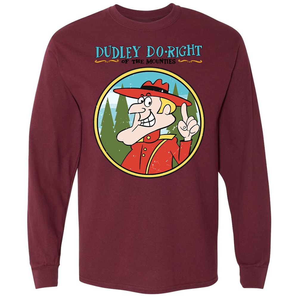 Long Sleeve T-Shirt - 16YS7KM1 - Maroon - 11