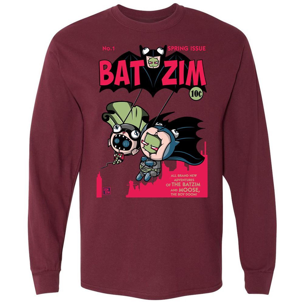 Long Sleeve T-Shirt - 8AU51UU5 - Maroon - 11