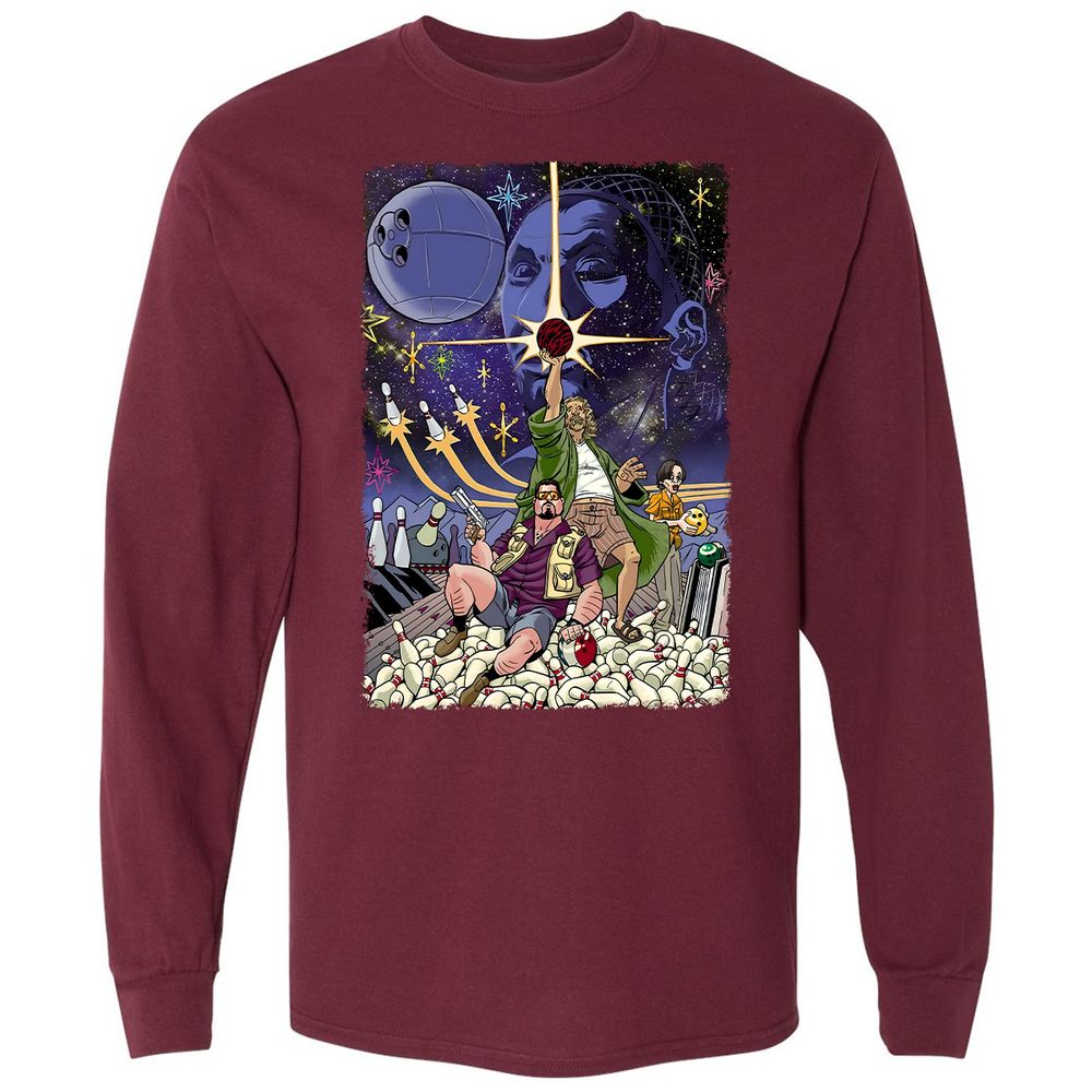 Long Sleeve T-Shirt - RHK4NJAJ - Maroon - 11