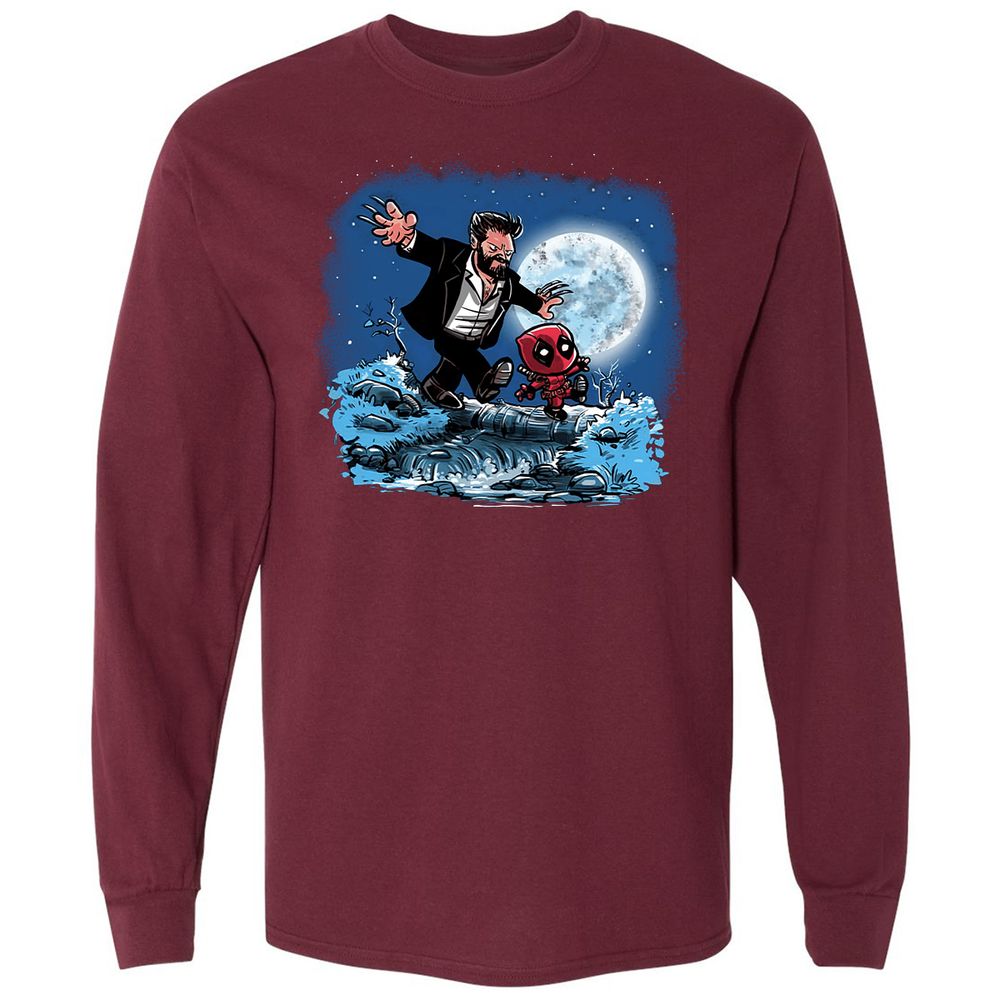 Long Sleeve T-Shirt - TW785YBA - Maroon - 11