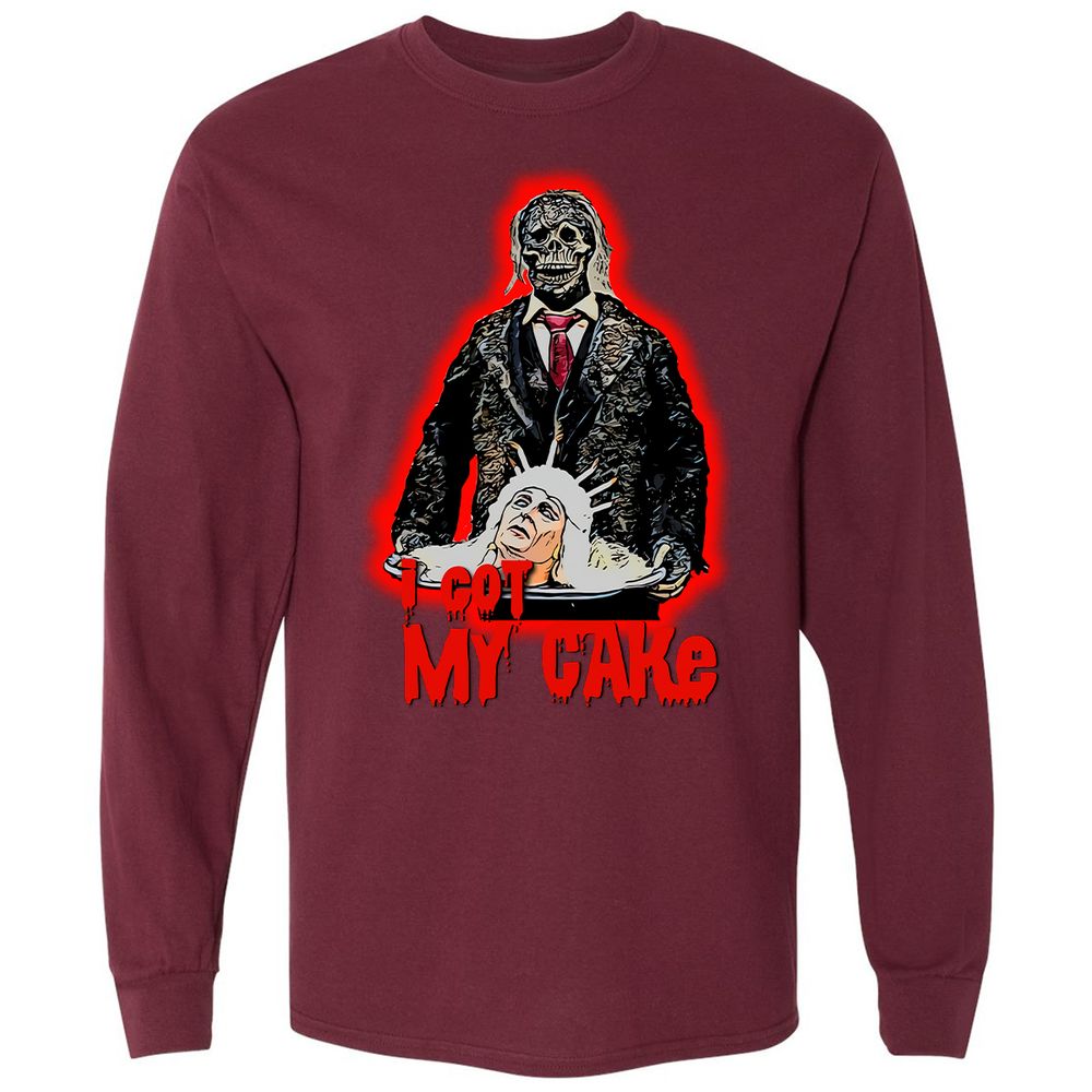 Long Sleeve T-Shirt - 848JBR98 - Maroon - 11