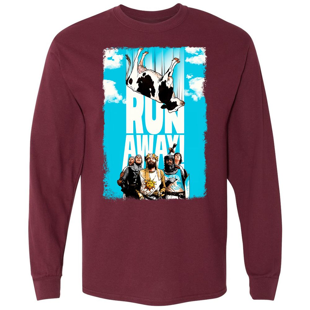 Long Sleeve T-Shirt - 1WY8P6WL - Maroon - 11