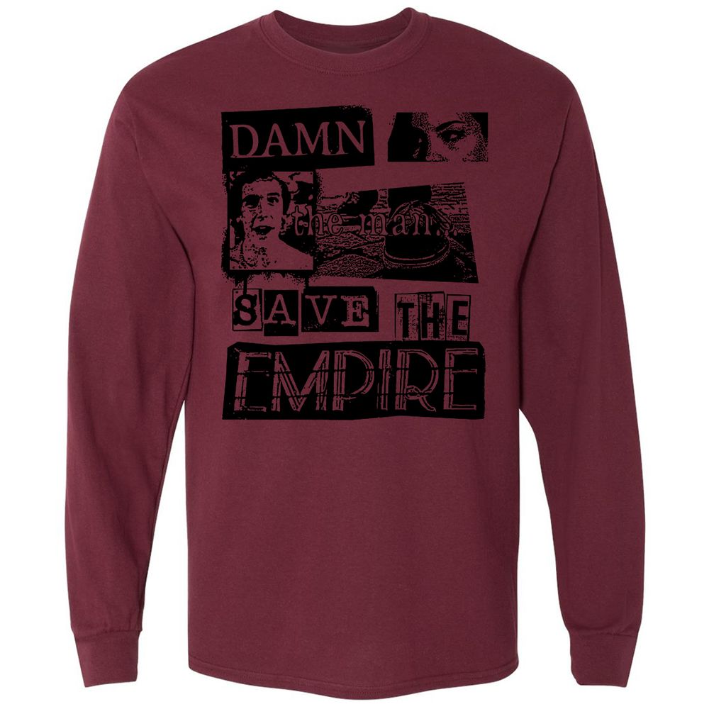 Long Sleeve T-Shirt - N8NPU846 - Maroon - 11