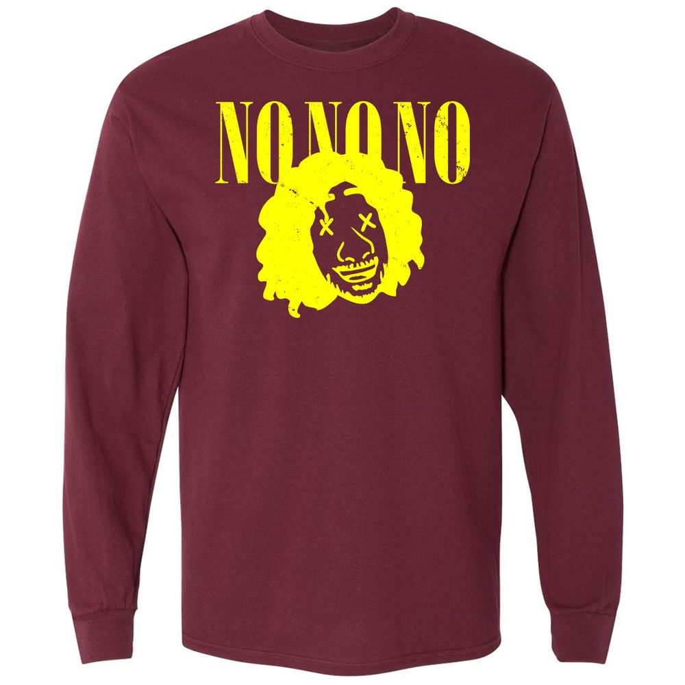 Long Sleeve T-Shirt - PPDF8ZBJ - Maroon - 11