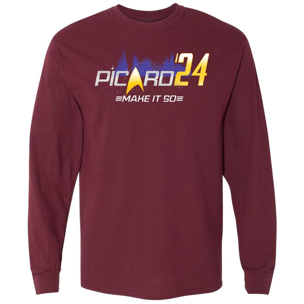 Long Sleeve T-Shirt - 2Q7RZXZM - Maroon - 11