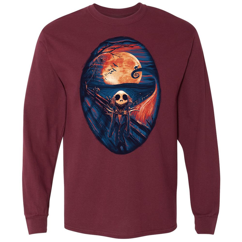 Long Sleeve T-Shirt - GJ76F65P - Maroon - 11