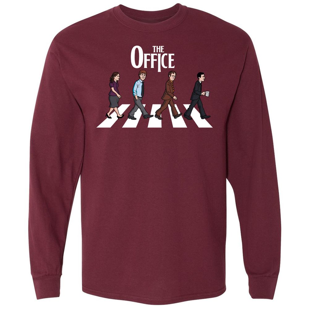 Long Sleeve T-Shirt - 2FKA3XEU - Maroon - 11
