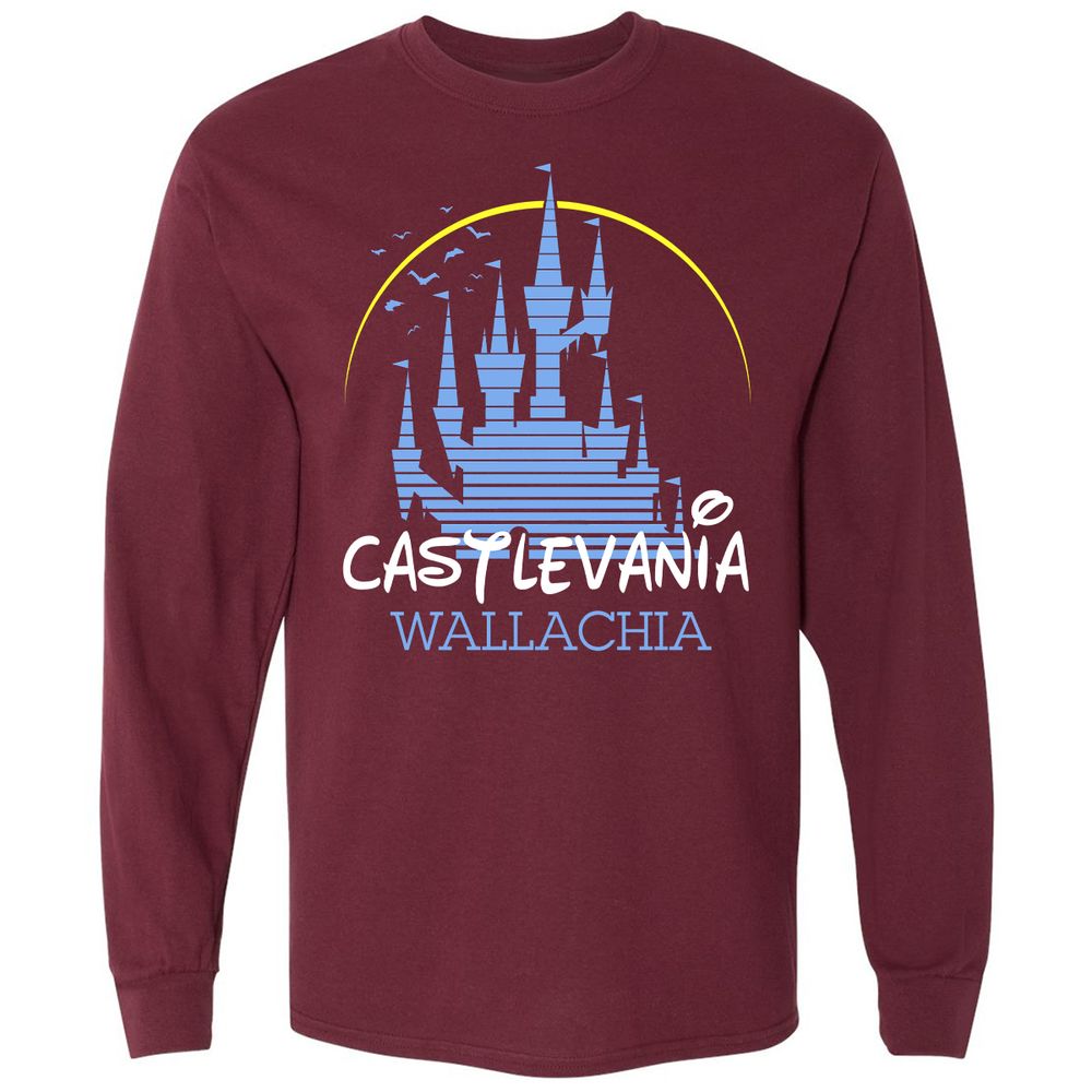 Long Sleeve T-Shirt - RMRWTA6G - Maroon - 11