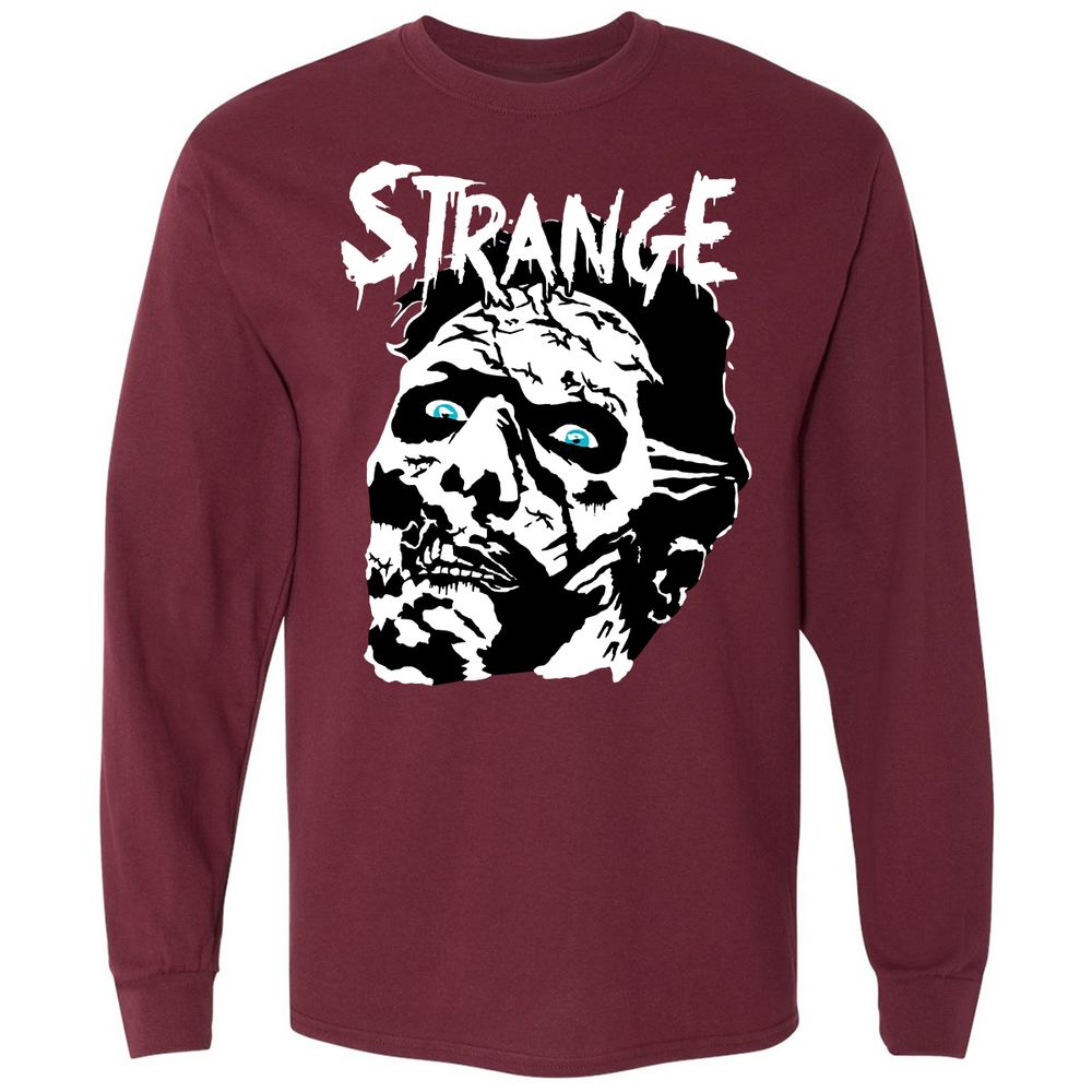 Long Sleeve T-Shirt - BM8WCB4D - Maroon - 11