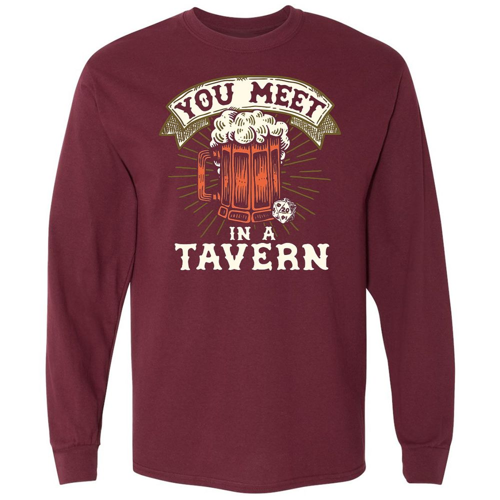 Long Sleeve T-Shirt - LKF7LJSQ - Maroon - 11