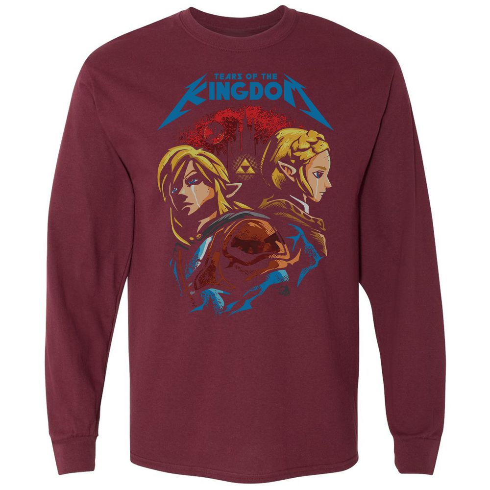Long Sleeve T-Shirt - 4Q8AEX23 - Maroon - 11