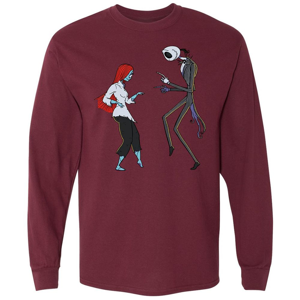 Long Sleeve T-Shirt - M1PSFAFA - Maroon - 11