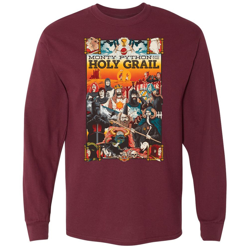 Long Sleeve T-Shirt - CP94XALZ - Maroon - 11