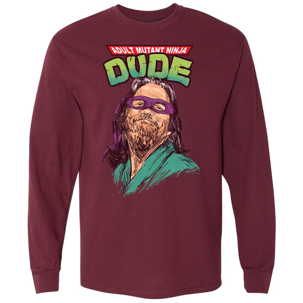 Long Sleeve T-Shirt - 5NCLY1L9 - Maroon - 11