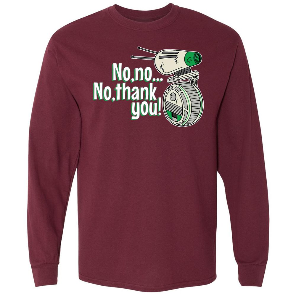 Long Sleeve T-Shirt - S7ZZ1UUT - Maroon - 11