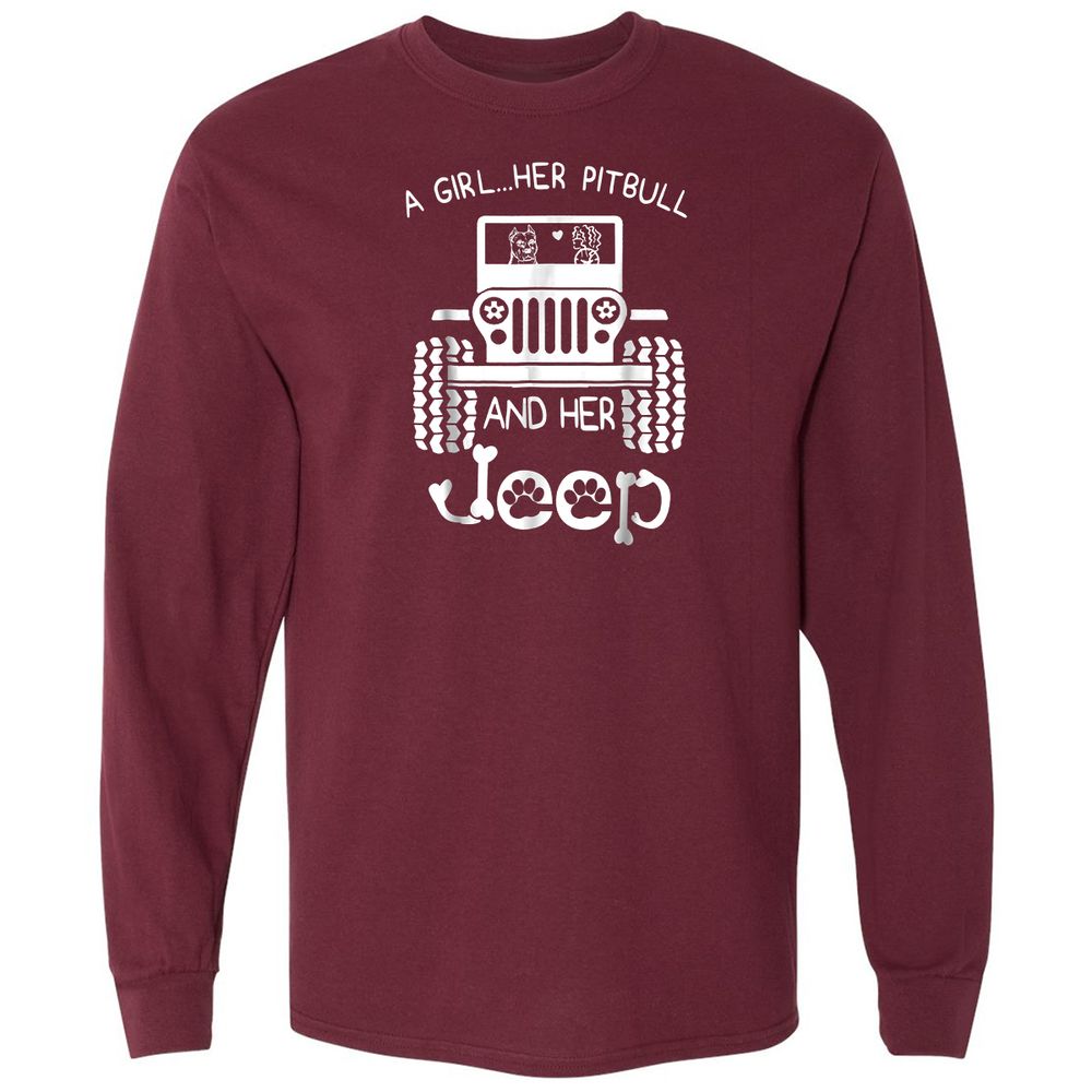 Long Sleeve T-Shirt - NZELTVR1 - Maroon - 11