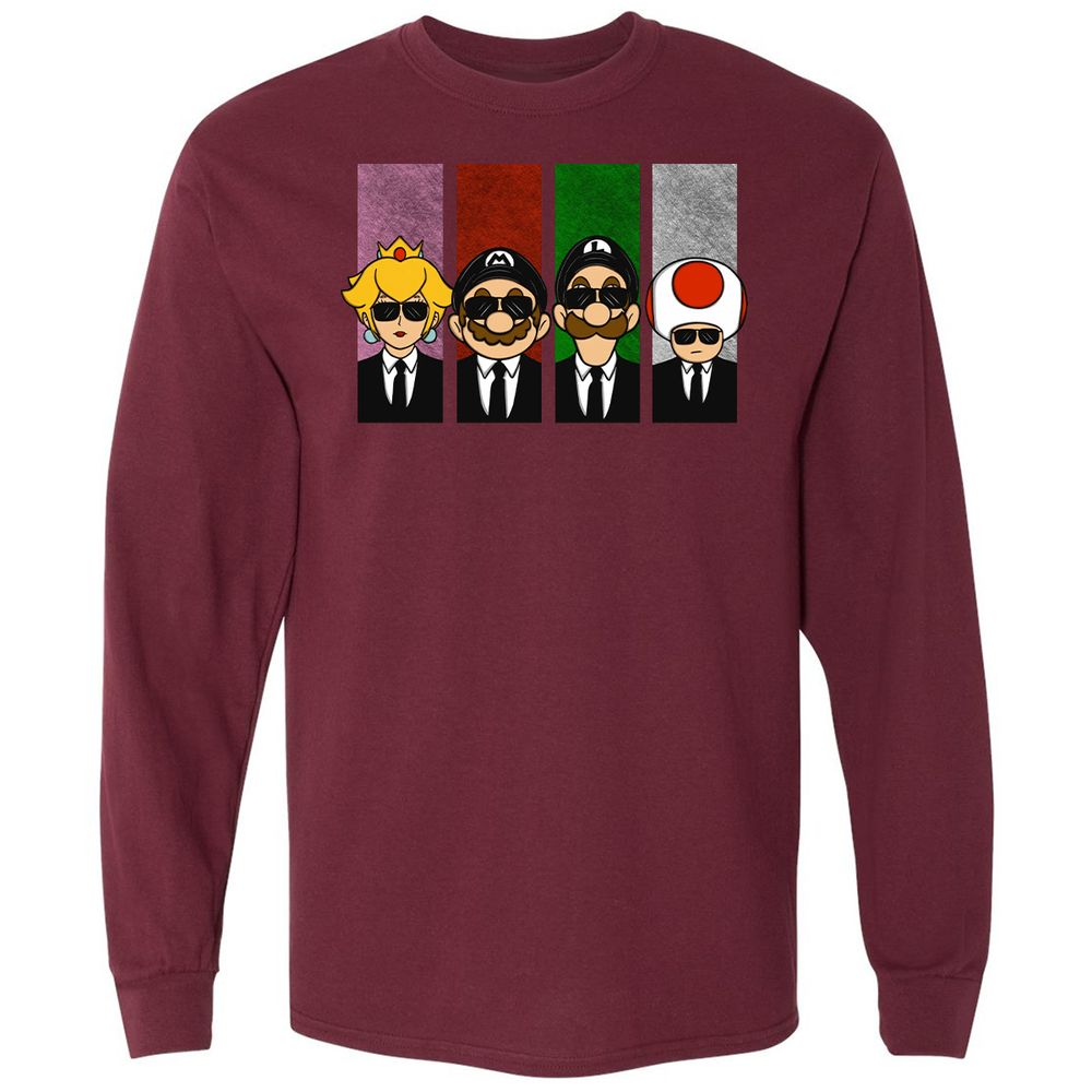 Long Sleeve T-Shirt - JKS33T3U - Maroon - 11