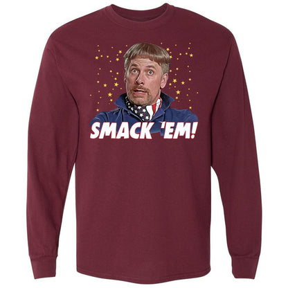 Long Sleeve T-Shirt - MVYYALJ9 - Maroon - 11